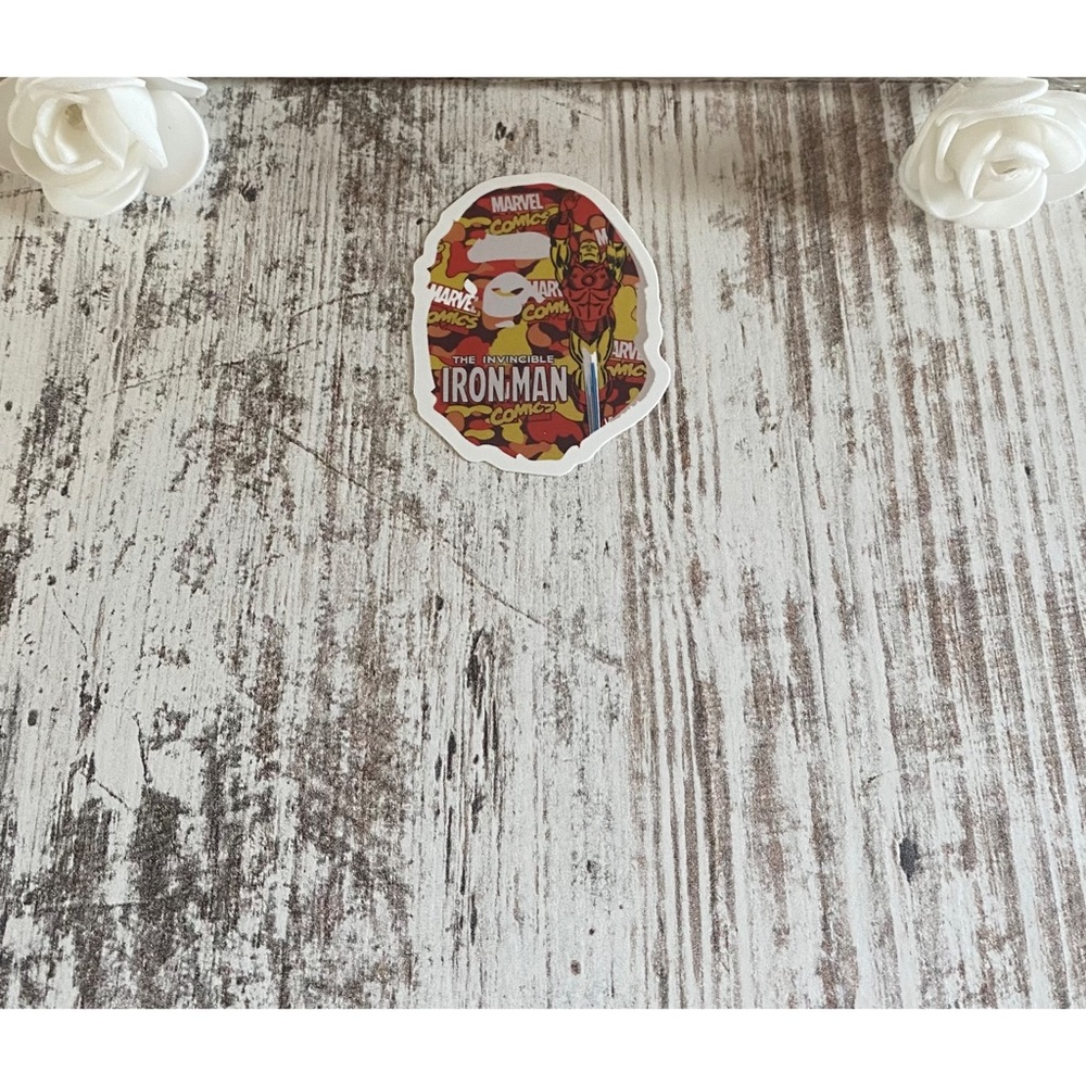 Brand new Bape x Marvel sticker